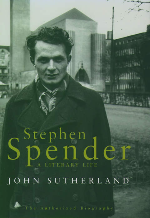 Book Stephen Spender: A Literary Life free