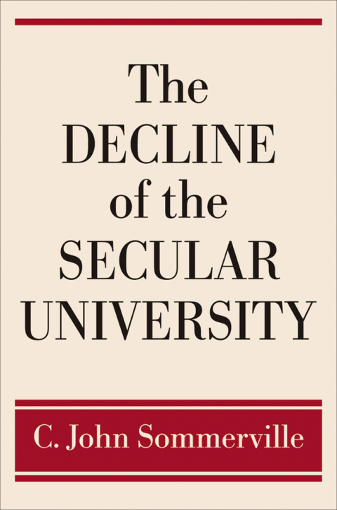 Book The Decline of the Secular University free