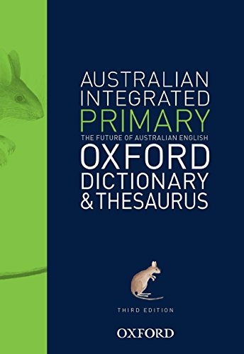 Book Australian Primary Integrated Dictionary and Thesaurus free