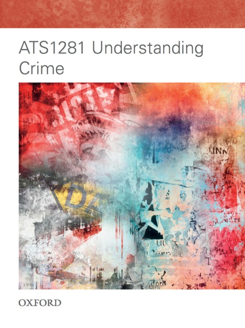 Book ATS1281 Understanding Crime free