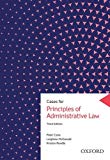 Book Cases for Principles of Administrative Law free