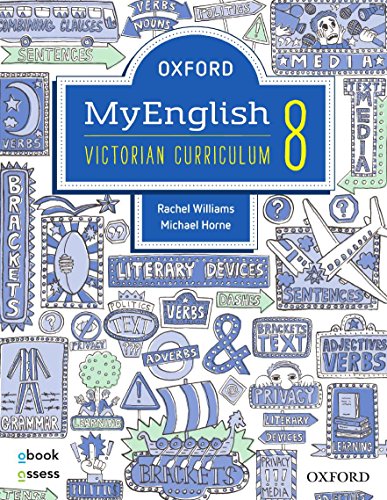 Book Oxford Myenglish 8 Victorian Curriculum Student Book + Obook Assess + Upskill free