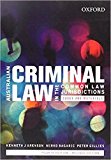 Book Australian Criminal Law in the Common Law Jurisdictions: Cases and Materials, Fourth Edition free