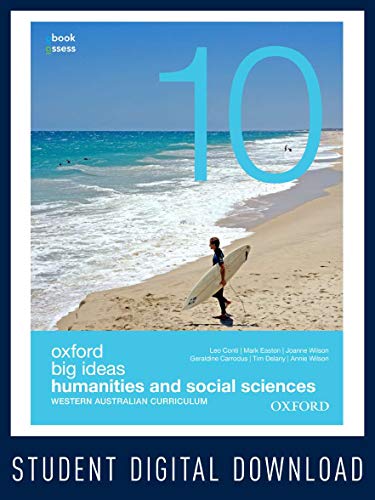 Book Big Ideas Humanities&social Sciences 10 Wa Curric Obook Assess Multi(code Card) free