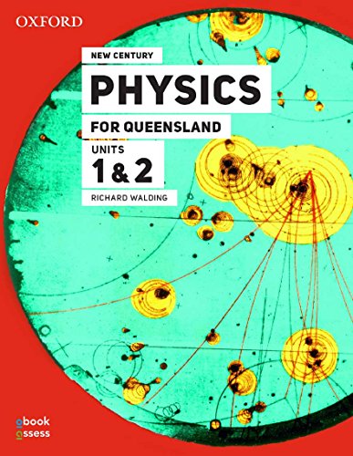 Book New Century Physics for Queensland Units 1 & 2 3E Student book + obook assess free