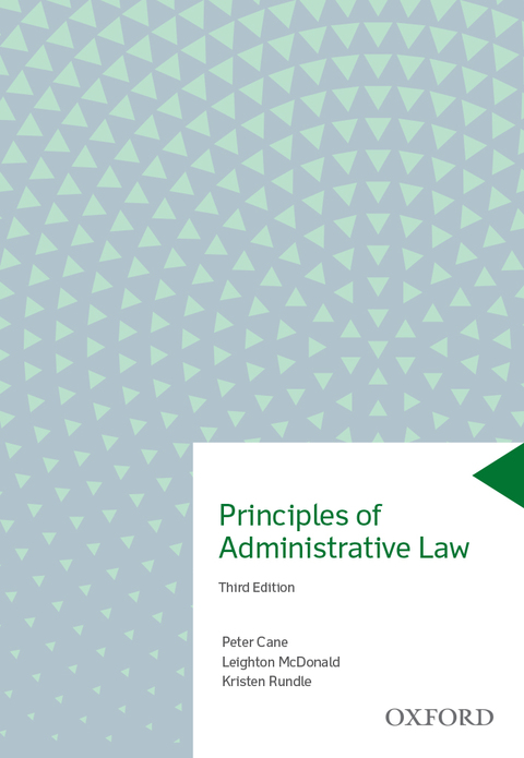 Book Principles of Administrative Law ebook 3e free