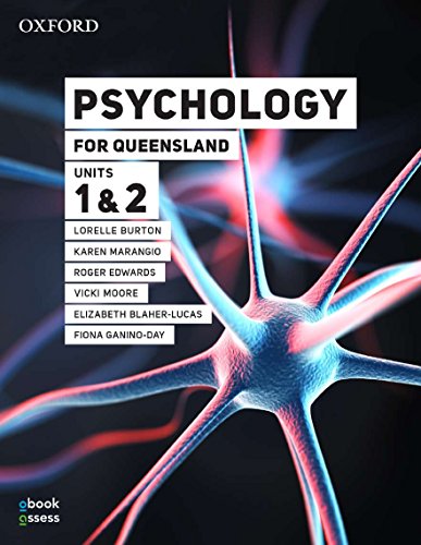 Book Psychology for Queensland Units 1 & 2 Student book + obook assess free