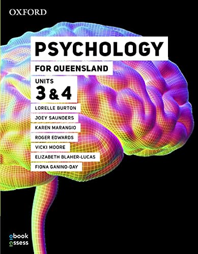 Book Psychology for Queensland Units 3&4 Student book + obook assess (Psychology for Queesland) free