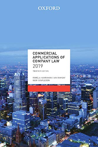 Book Commercial Applications of Company Law 2019 free