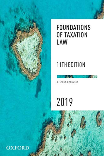 Book Foundations of Taxation Law 2019 free