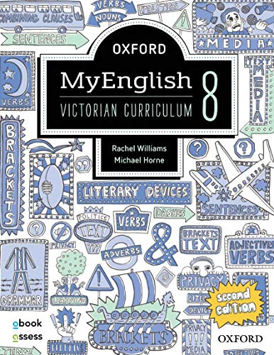 Book Oxford MyEnglish 8 VIC Student book + obook assess 2E free