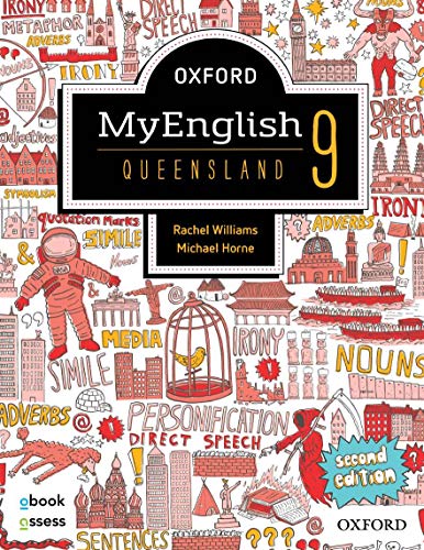Book Oxford MyEnglish 9 QLD Student book + obook assess free