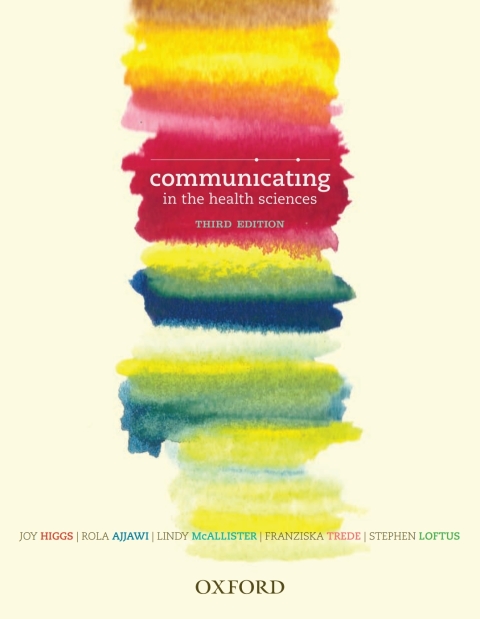Book Communicating in the Health Sciences free