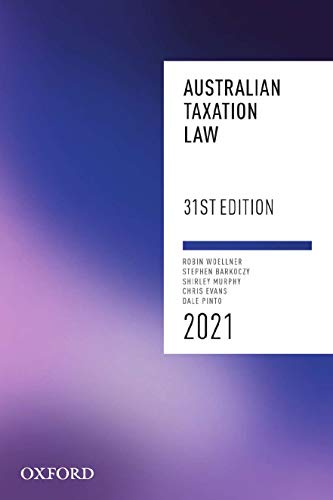 Book Australian Taxation Law 2021 31st Edition free