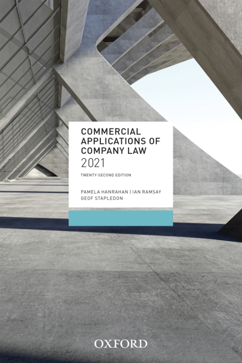 Book Commercial Applications of Company Law 2021 free