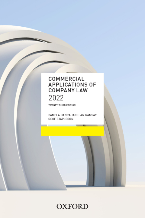 Book Commercial Applications of Company Law 2022 free