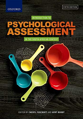 Book Introduction to Psychological Assessment in the South African Context free