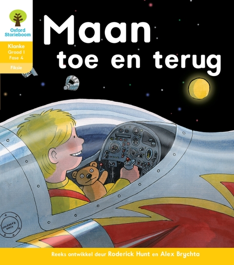 Book Oxford Storieboom Klanke Fiksie Boek 37: Graad 1 Fase 4 Maan toe en terug free