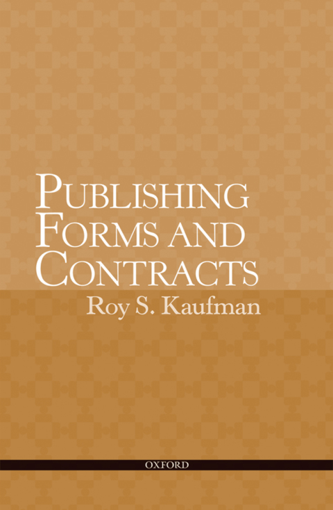 Book Publishing Forms and Contracts free