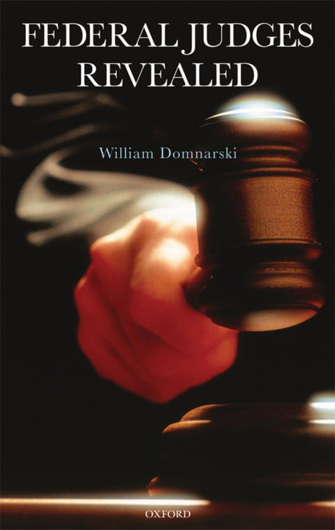 Book Federal Judges Revealed free