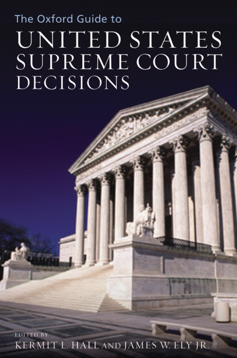 Book The Oxford Guide to United States Supreme Court Decisions free
