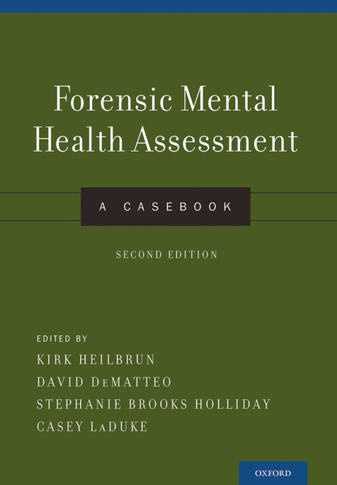 Book Forensic Mental Health Assessment: A Casebook free
