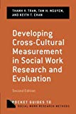 Book Developing Cross-Cultural Measurement in Social Work Research and Evaluation (Pocket Guides to Social Work Research Methods) free