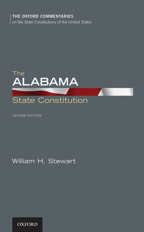 Book The Alabama State Constitution (Oxford Commentaries on the State Constitutions of the United States) free