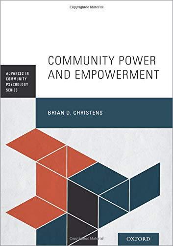 Book Community Power and Empowerment (Advances in Community Psychology) free