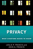 Book Privacy: What Everyone Needs to Know® free