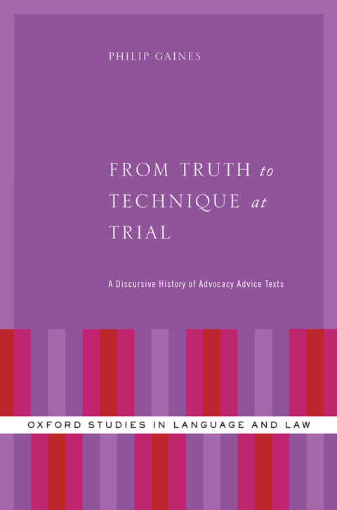 Book From Truth to Technique at Trial free