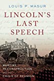 Book Lincoln's Last Speech (Pivotal Moments in American History) free
