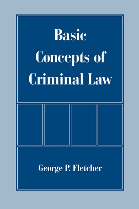 Book Basic Concepts of Criminal Law free