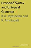 Book Dravidian Syntax and Universal Grammar (Oxford Studies in Comparative Syntax) free