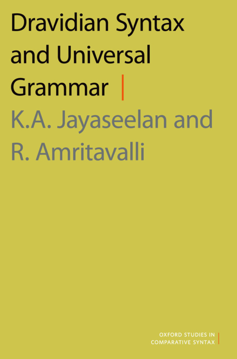 Book Dravidian Syntax and Universal Grammar (Oxford Studies in Comparative Syntax) free