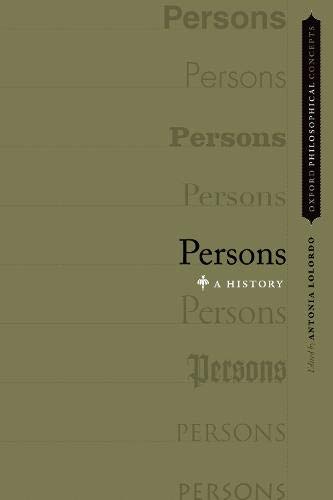 Book Persons: A History (OXFORD PHILOSOPHICAL CONCEPTS) free