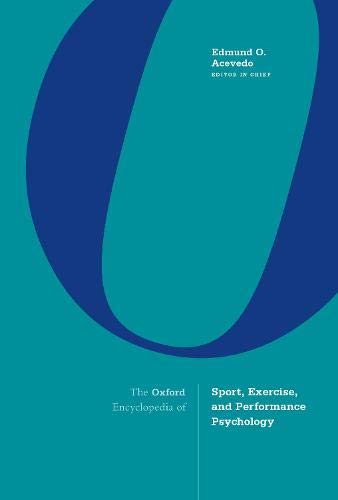 Book The Oxford Encyclopedia of Sport, Exercise, and Performance Psychology free