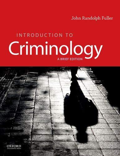 Book Introduction to Criminology: A Brief Edition free