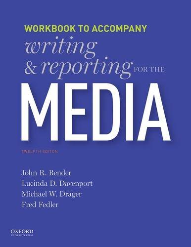 Book Writing and Reporting for the Media: Workbook free
