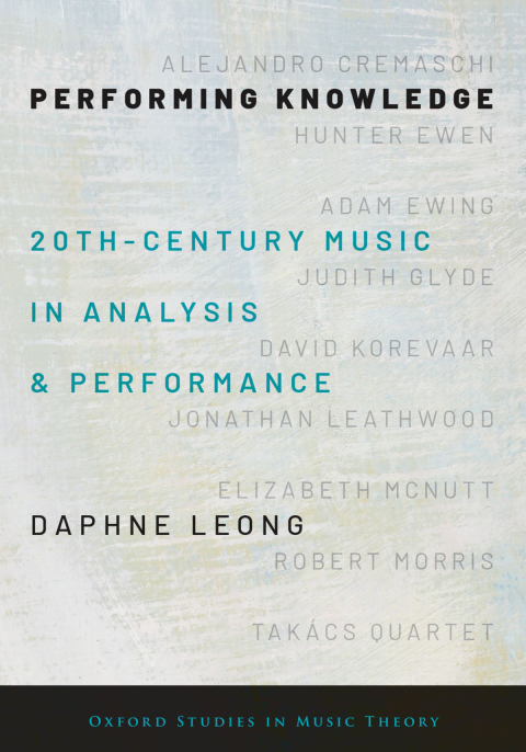 Book Performing Knowledge: Twentieth-Century Music in Analysis and Performance (Oxford Studies in Music Theory) free