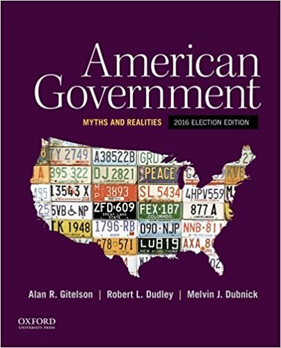 Book American Government: Myths and Realities, 2016 Election Edition free