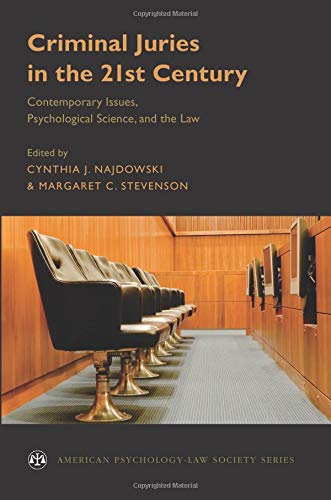 Book Criminal Juries in the 21st Century: Psychological Science and the Law (American Psychology-Law Society Series) free