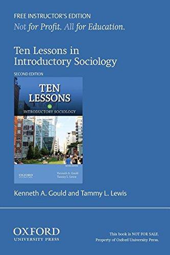Book Ten Lessons in Introductory Sociology IE free