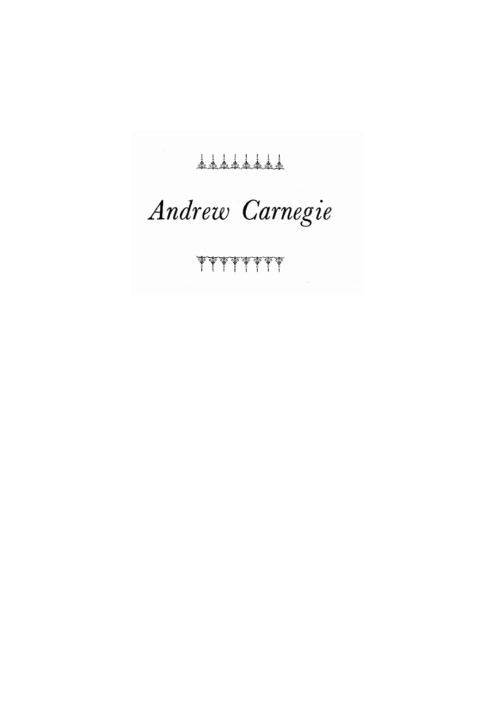 Book Andrew Carnegie free