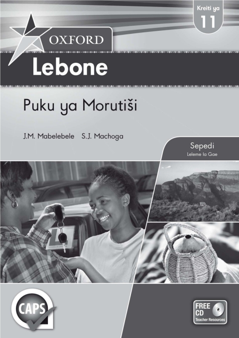 Book Oxford Lebone Grade 11 Teacher's Guide Sepedi free