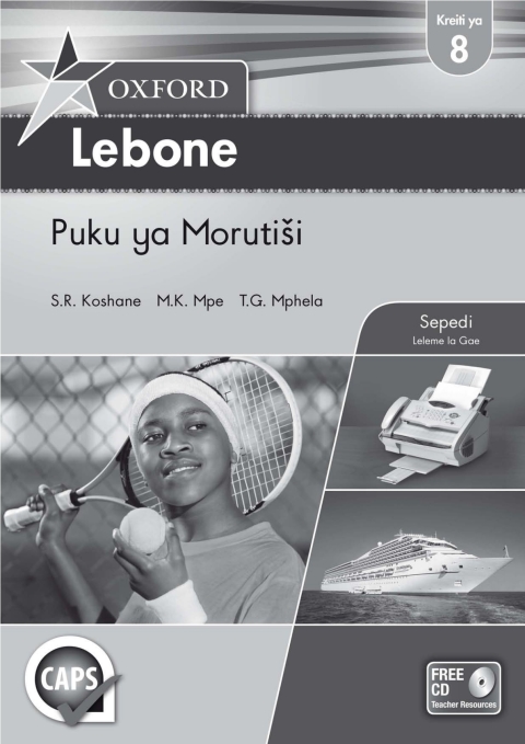 Book Oxford Lebone Grade 8 Teacher's Guide Sepedi free