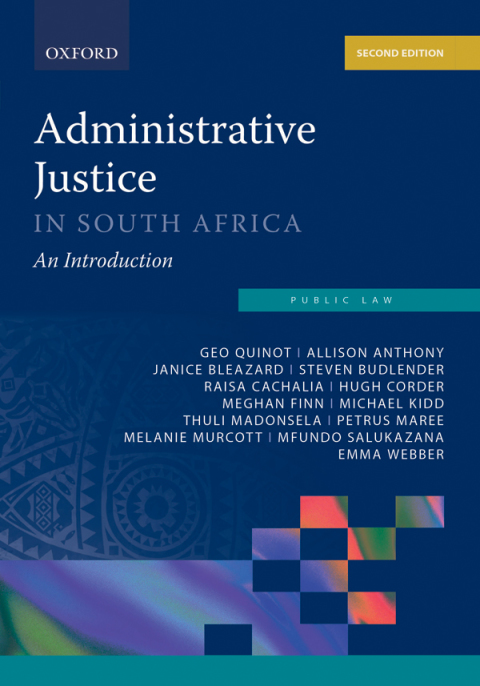 Book Administrative Justice in South Africa: An Introduction free