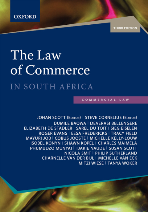 Book The Law of Commerce in South Africa free