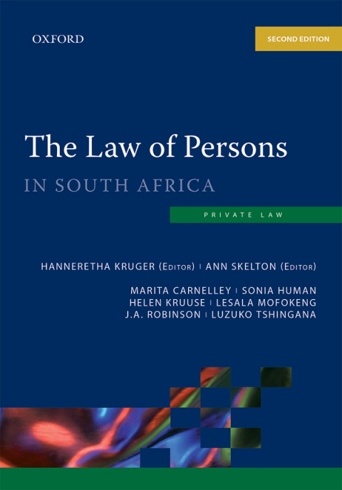 Book The Law of Persons in South Africa free