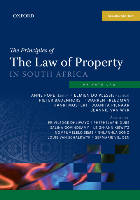 Book The Principles of The Law of Property in South Africa free